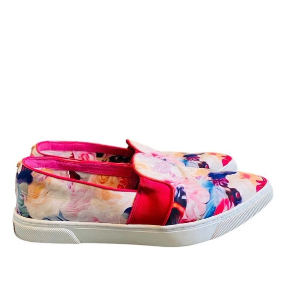 Ted Baker Thfia Floral Pointy Sneaker - Picture 2 of 8